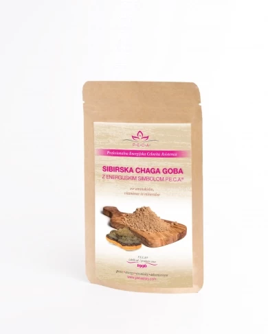 Sibirska chaga goba P.E.C.A. - 60 g